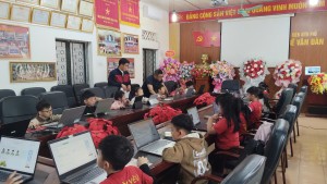 SÔI NỔI CUỘC THI “TRẠNG NGUYÊN TIẾNG VIỆT” CẤP CỤM TRƯỜNG