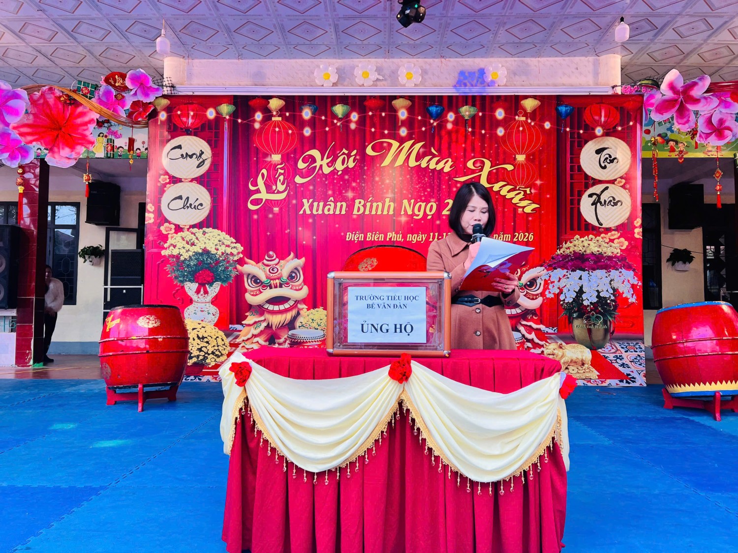 TRƯỜNG TIỂU HỌC BẾ VĂN ĐÀN LAN TỎA YÊU THƯƠNG QUA PHONG TRÀO “TẾT NHÂN ÁI”